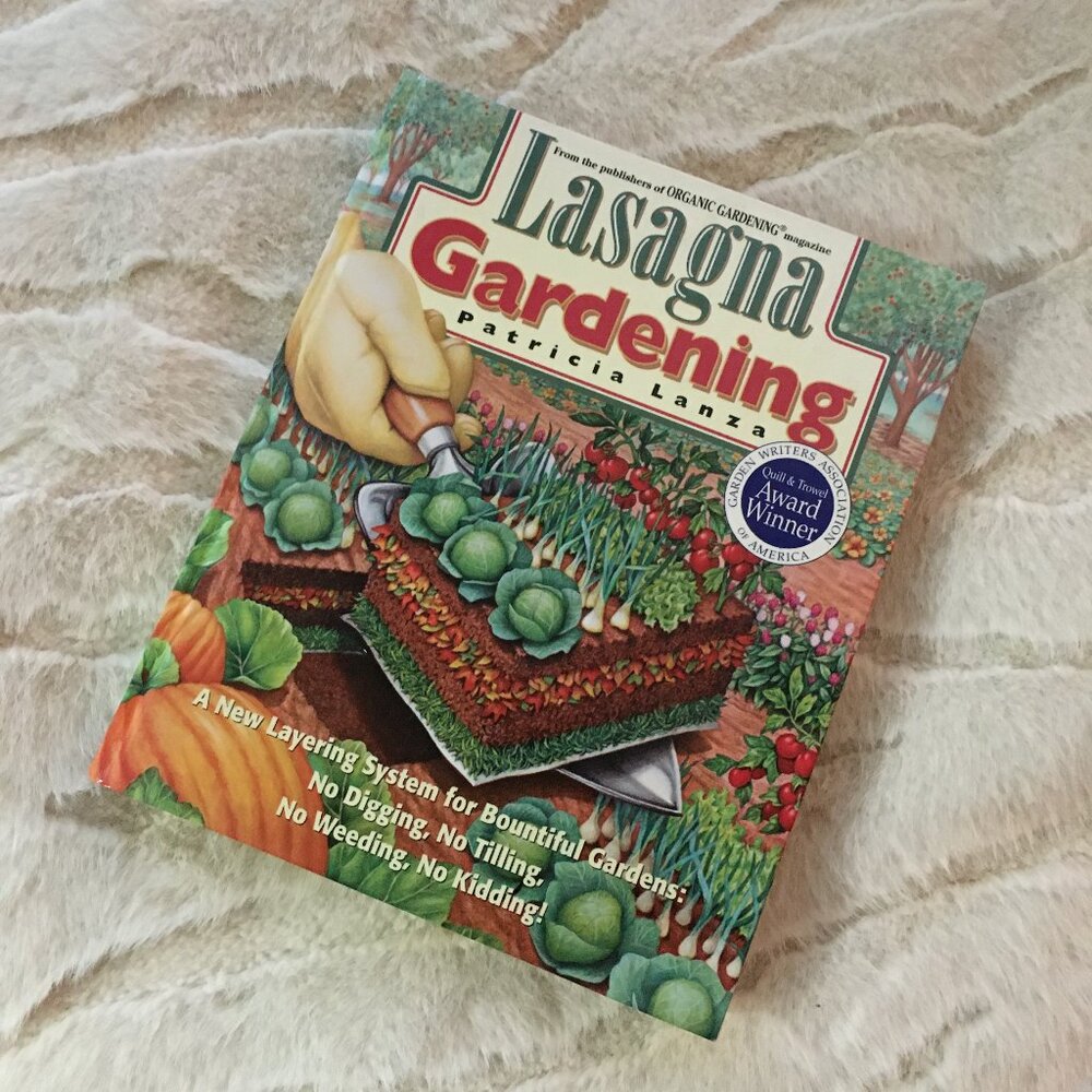'Lasagna Gardening' by Patricia Lanza Hardcover No-Till Garden Book - Picture 2 of 8
